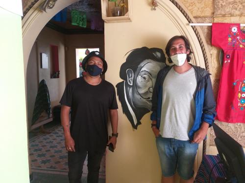 Επισκέπτες που μένουν στο Hostal Azul Puebla