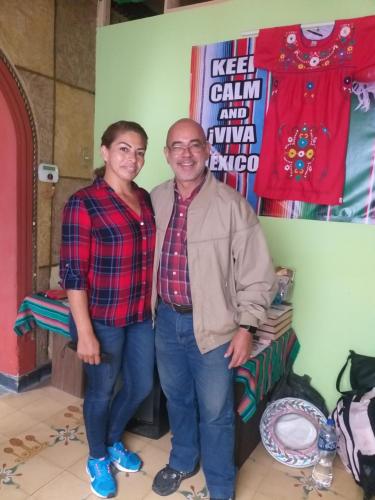 Επισκέπτες που μένουν στο Hostal Azul Puebla