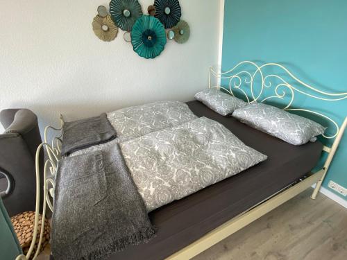 Postel nebo postele na pokoji v ubytování Apartment Harzblick -NEU MODERNISIERT-