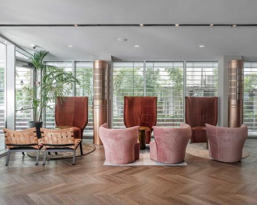 Zona de estar de Ink Hotel Tel Aviv