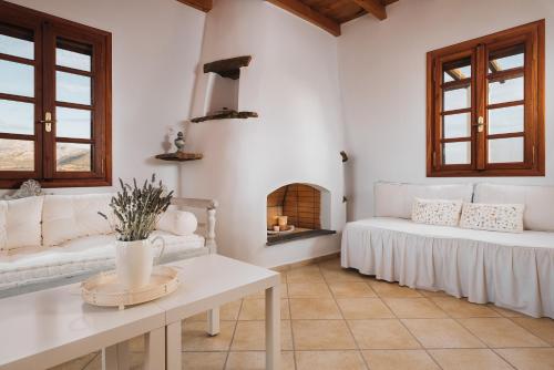 Χώρος καθιστικού στο Saint Croix Villa