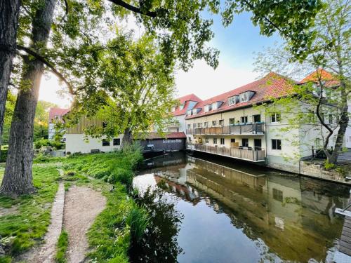 Foto Ferienwohnung Blickfang - Modernes Apartment direkt in der Altstadt von Erfurt mit Balkon - beste Lage und Aussicht 6