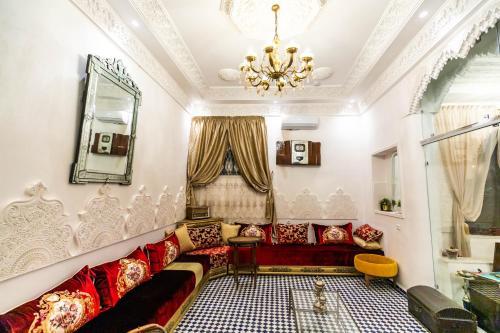 Posezení v ubytování Palais Shazam & SPA