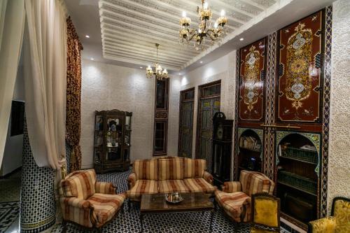 Posezení v ubytování Palais Shazam & SPA