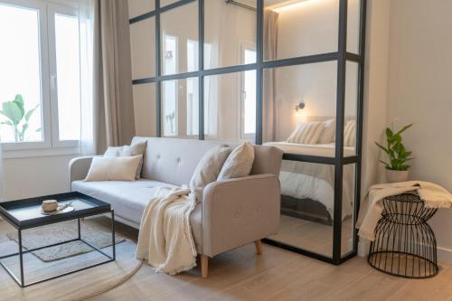 Posezení v ubytování Suites Alfonso X