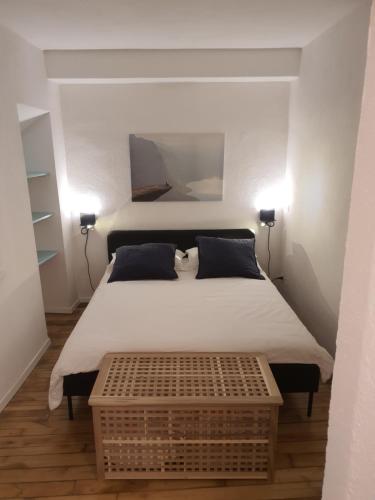 Postel nebo postele na pokoji v ubytování TIFFANY APPARTAMENTO
