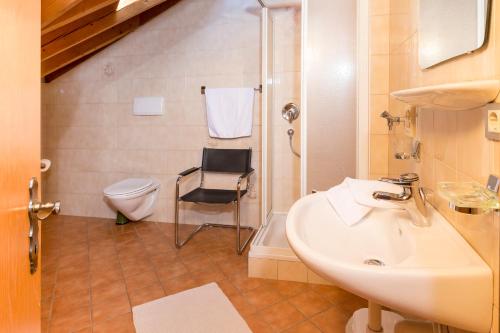 Koupelna v ubytování Appartement Sonneck