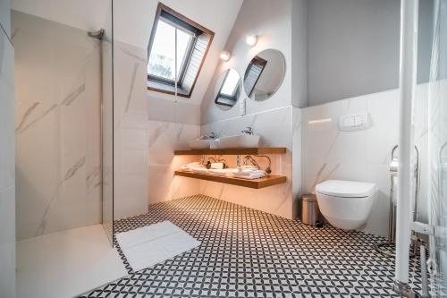 Kupaonica u objektu Lux Apartments