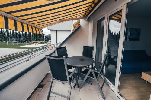 Ruang duduk di Vila Anna