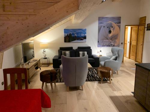 Arc 1950 - derniére étage