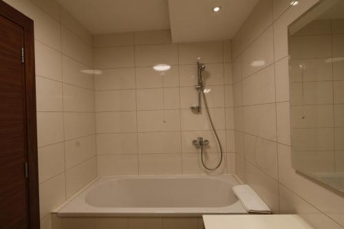 Et badeværelse på Apartman Tijana - privatni apartman B133 hotel Vučko