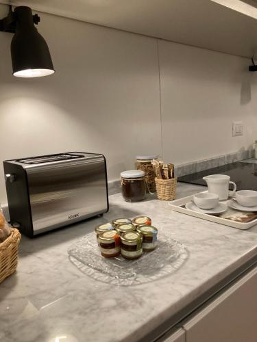 Køkken eller tekøkken på Gli Archi e le Stelle