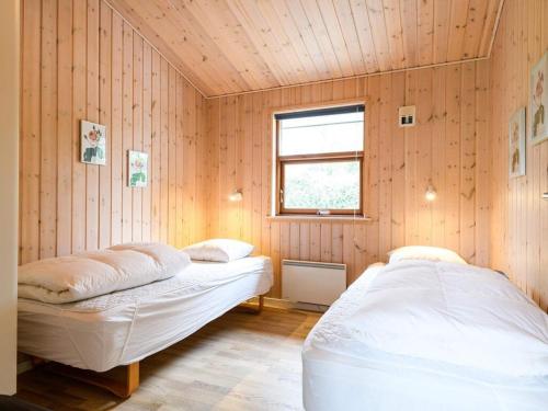 Postel nebo postele na pokoji v ubytování Holiday home Oksbøl LXXVI