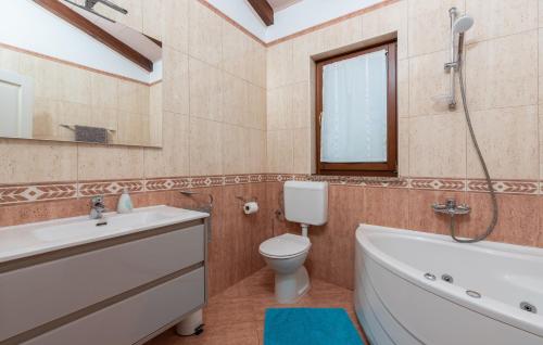 Koupelna v ubytování Villa Lucas