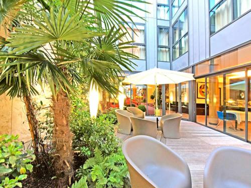 Restoran atau tempat lain untuk makan di Hôtel Hor Europe
