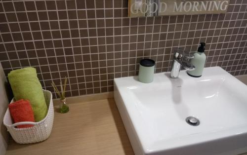 Koupelna v ubytování El Respiro verde