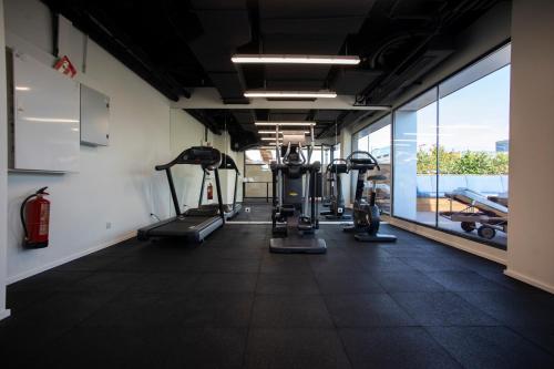 Fitnesscentret og/eller fitnessfaciliteterne på Hotel Paxton Barcelona