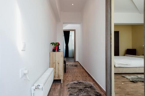 Postel nebo postele na pokoji v ubytování Scandinavia Residence