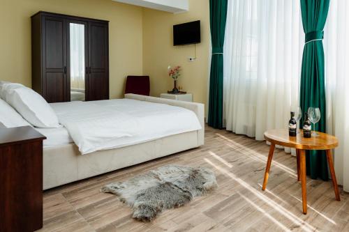 Postel nebo postele na pokoji v ubytování Scandinavia Residence