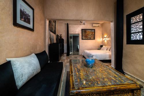 Riad Ksar Aylanにあるベッド