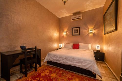 Riad Ksar Aylanにあるベッド