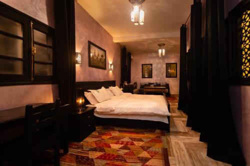 Riad Ksar Aylanにあるベッド