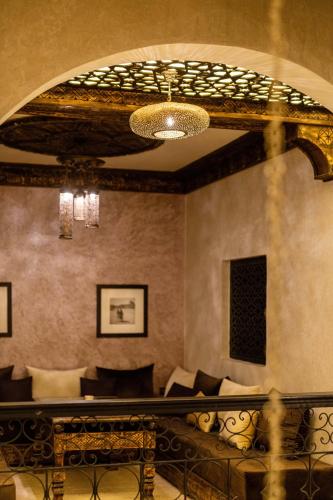 Riad Ksar Aylanにあるシーティングエリア