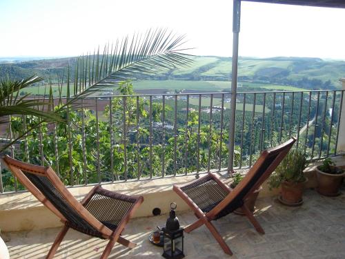 Balkoni atau teres di La Casa Grande