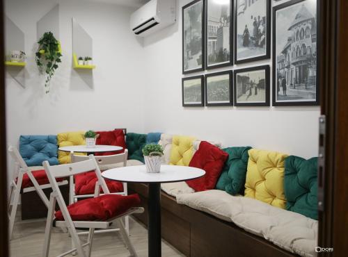 Ruang duduk di Vila Livi