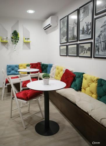 Ruang duduk di Vila Livi