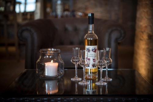 Sunstar Hotel Piemont Castello di Villaで提供されているドリンク
