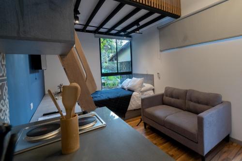 Moderna casa pequeña en el Poblado MDE A106