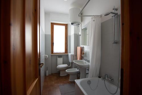 A bathroom at Casa relax