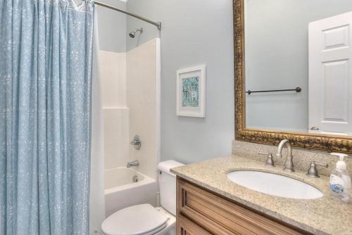 Koupelna v ubytování Island Treasure