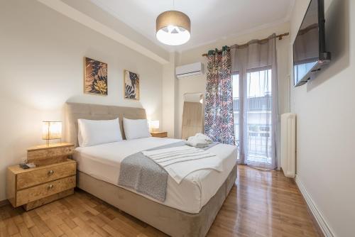 Posteľ alebo postele v izbe v ubytovaní Boutique Suite by CloudKeys