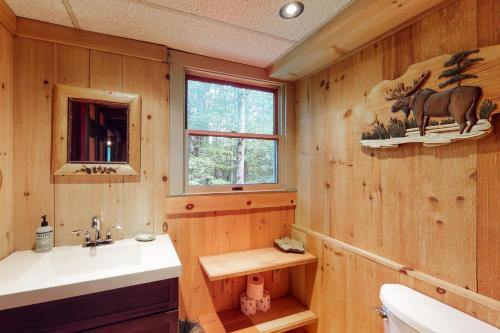 Phòng tắm tại Cabin on the Ridge