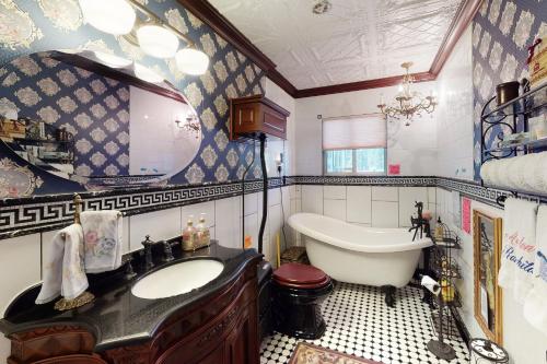 Koupelna v ubytování Ranchita Avalon