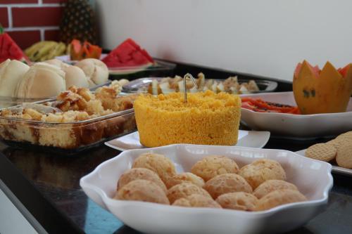 Mad på bed and breakfast-stedet eller i nærheden