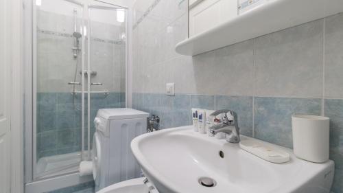 Koupelna v ubytování Italianway - Borsieri 11 B