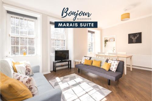 Bright New Town 2BR-1BA, 1 min to George St - Free Parking by Bonjour Residences Edinburgh, Edinburgh, United Kingdom