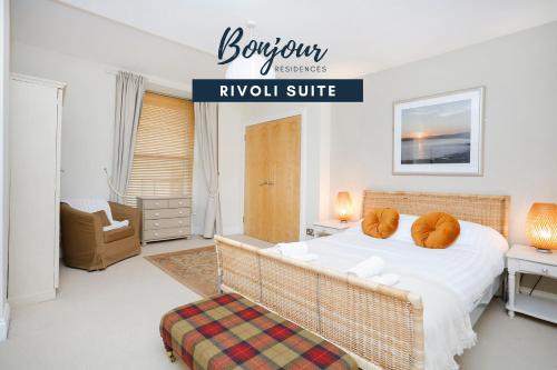 Spacious 2BR-2BA, Charlotte Square - Free Parking by Bonjour Residences Edinburgh, Edinburgh, Marea Britanie
