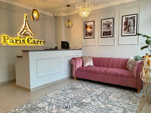 Zona de estar de Hotel Paris Carré