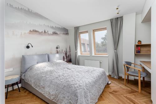 Posteľ alebo postele v izbe v ubytovaní V33 cozy apartment