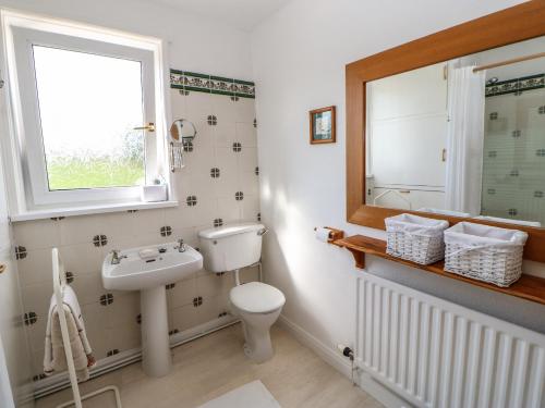 Pilgrim Cottage tesisinde bir banyo