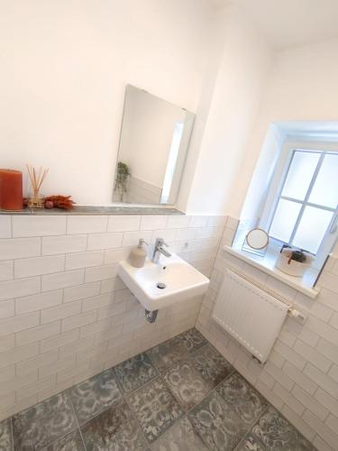 Koupelna v ubytování Ferienhaus Theodor EG