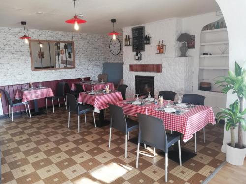 Posezení v ubytování La cocotte normande
