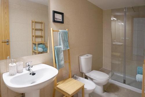 A bathroom at Apartamento Playa Calera