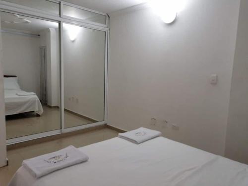 Katil atau katil-katil dalam bilik di La casita de max y tim apt 202