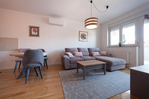 Posezení v ubytování Apartman Pepper