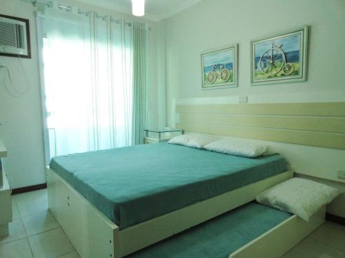 Postel nebo postele na pokoji v ubytování Apartamento Encantador, com piscina no Condomínio